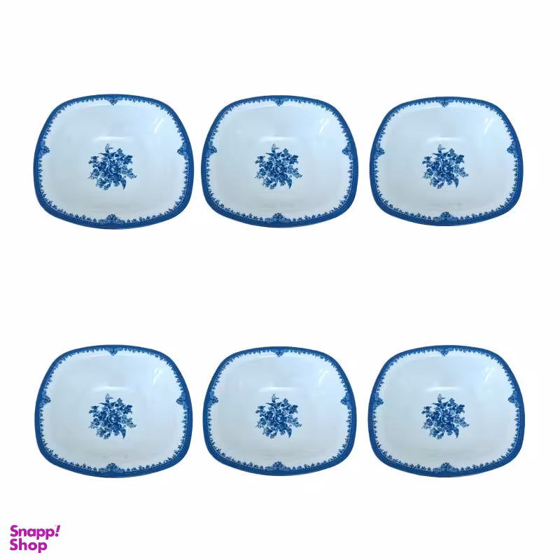 پیاله چینی زرین ایران مدل فلورانس مجموعه 6 عددی