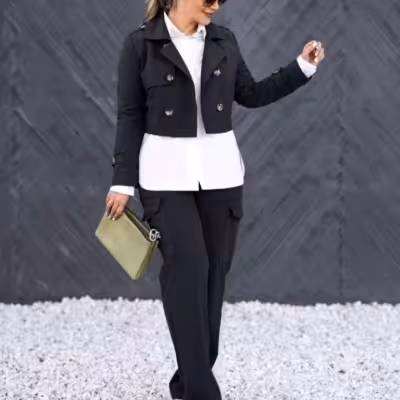 مانتو شلوار زنانه کتان مدل ژاله