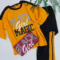 ست تیشرت و شلوار قواره دار تنخور عالی