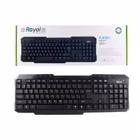 کیبورد سیمی رویال Royal R-K163