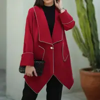 کت مجلسی زنانه جنس مازراتی مغزی دوزی شده 