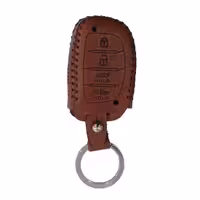 کاور ریموت چرم طبیعی هیوندای کد 04