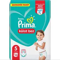 پوشک شورتی بچه 42 عددی سایز 5 پریما Prima
