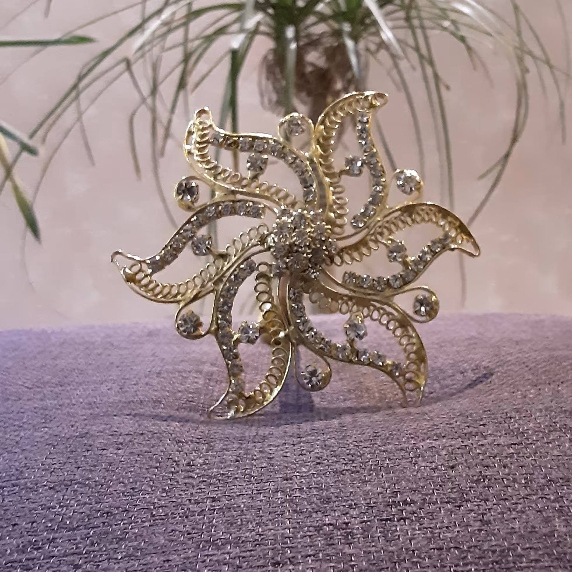 گل میخ کنار دکور پرده ترک تمام فلزی کد 457 جفت (پس کرایه)