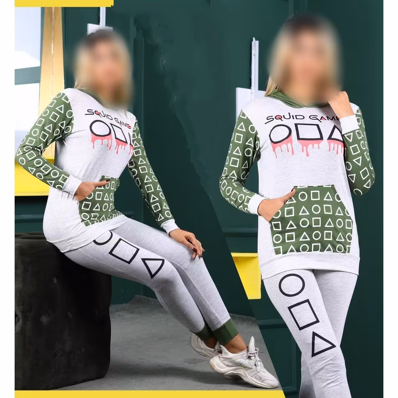 هودی شلوار بازی مرکب