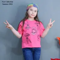 تیشرت تک دخترانه 