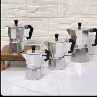 قهوه جوش . موکاپات. اسپرسوساز 1 کاپ آلومینیومی 