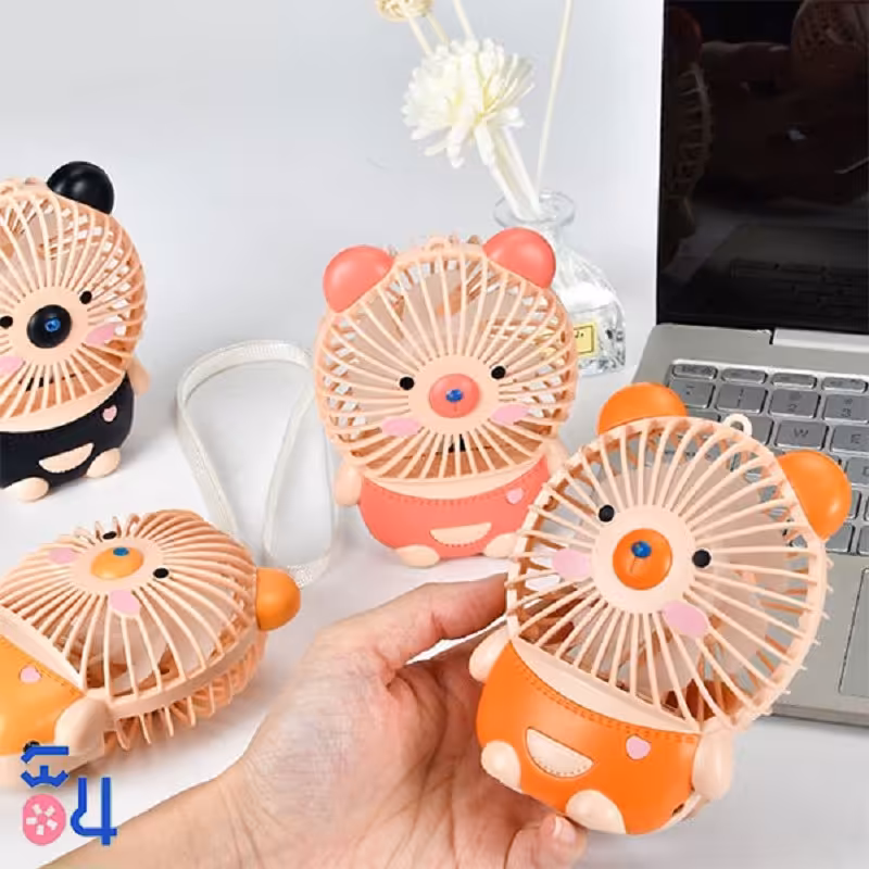 پنکه دستی خرس کوچک Kawaii