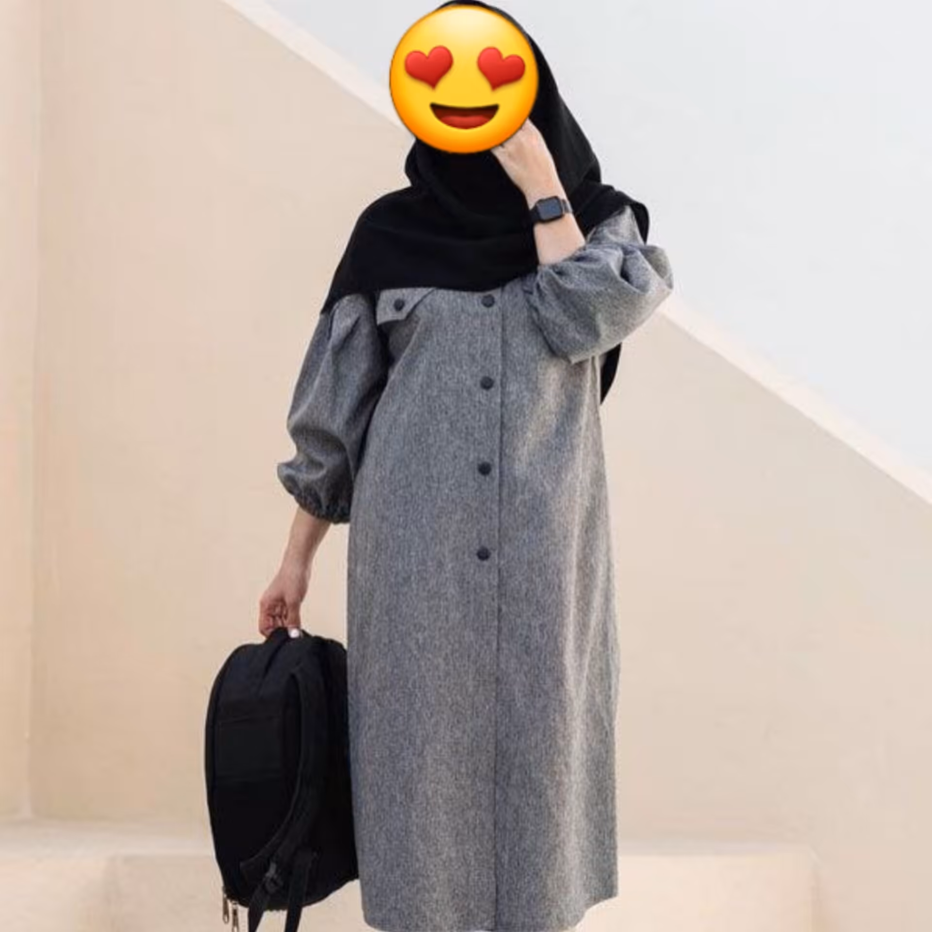 مانتو دانشجویی بلند