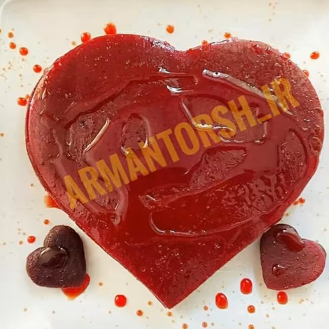 لواشک قلب 10لایه  وسطلاواشک بااناردون هست یاهمون دسرانار باطعم های بی نظیر یکبارهم شده امتحان کنید