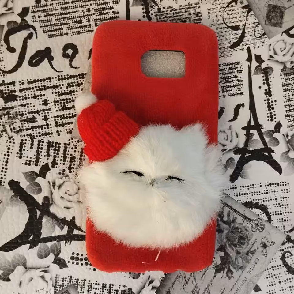 گارد - قاب - کاور خز دار گربه مناسب برای سامسونگ نوت Galaxy Note 5