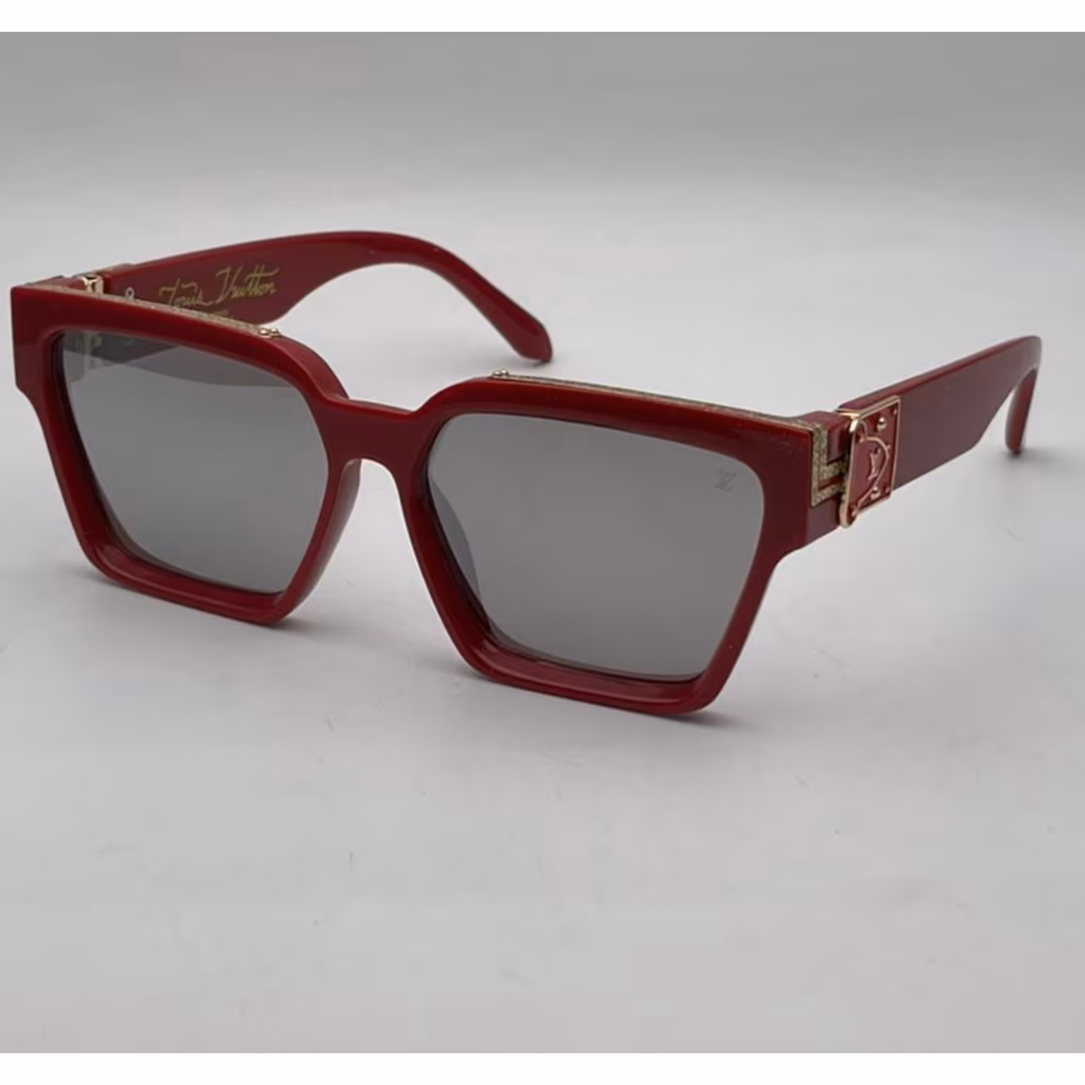 عینک آفتابی مردانه و زنانه مارک لوییز ویتون دارای یووی 400(رنگ قرمز)