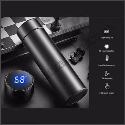 فلاسک هوشمند دماسنج دار 500 ml