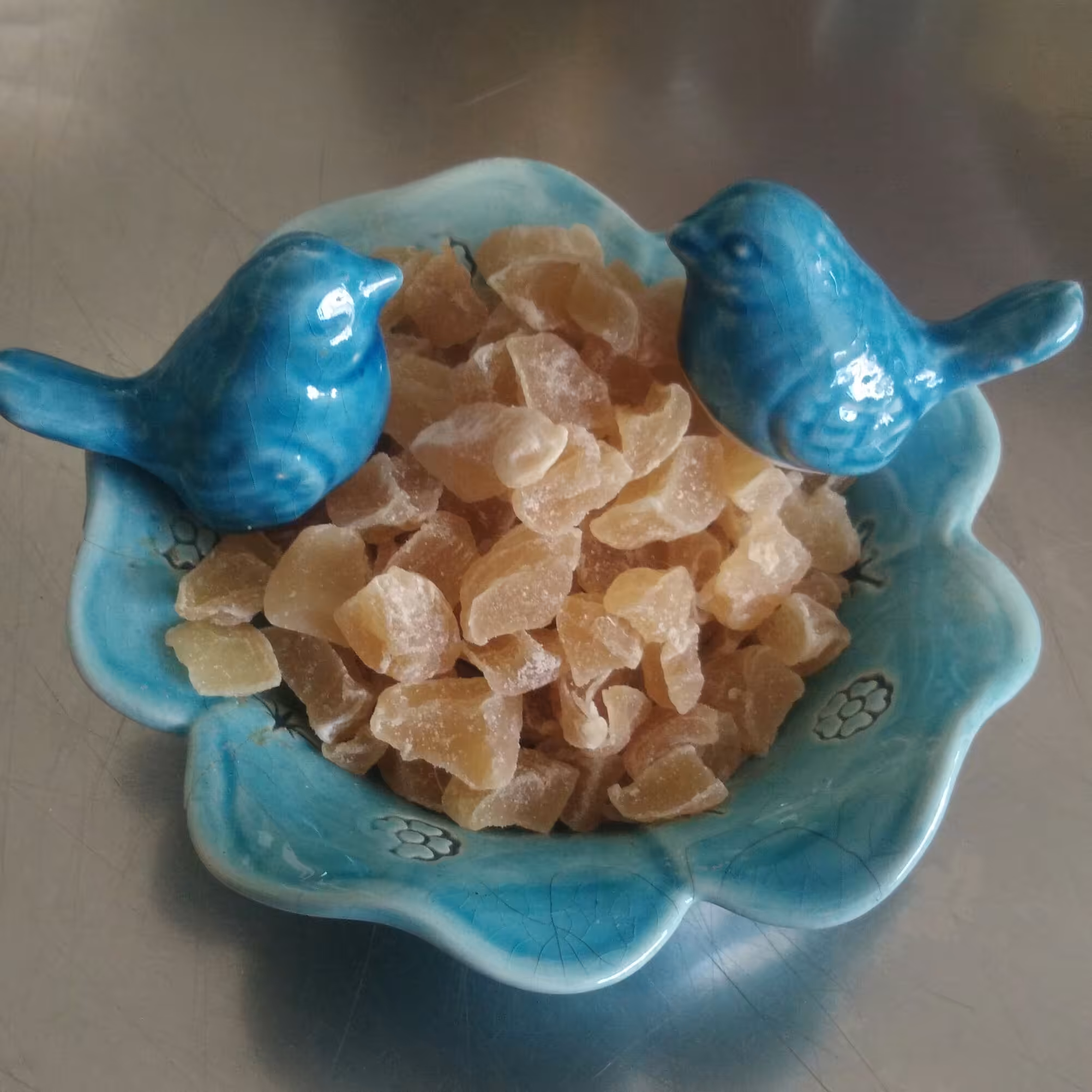 زنجبیل شیرین شده دهاتی به جای قند و هدیه رایگان(روی کل سبد خرید)