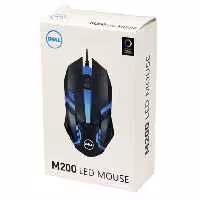 موس سیمی گیمینگ چراغ دار DELL M200
