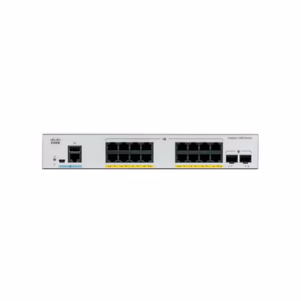 سوئیچ شبکه سیسکو 16 پورت مدل C1000-16T-2G-L