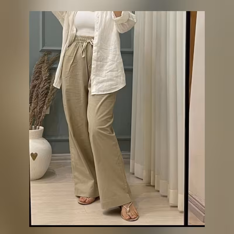  شلوار لنین زنانه    شلوار تابستانه    شلوار خنک جدید    شلوار زیبا  شلوار شیک    شلوار اسپرت 