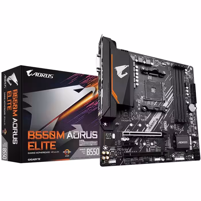 مادربرد گیگابایت مدل B550M AORUS ELITE سوکت AM4