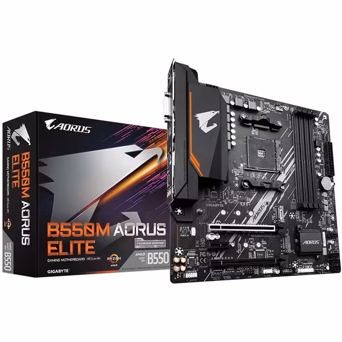 مادربرد گیگابایت مدل B550M AORUS ELITE سوکت AM4
