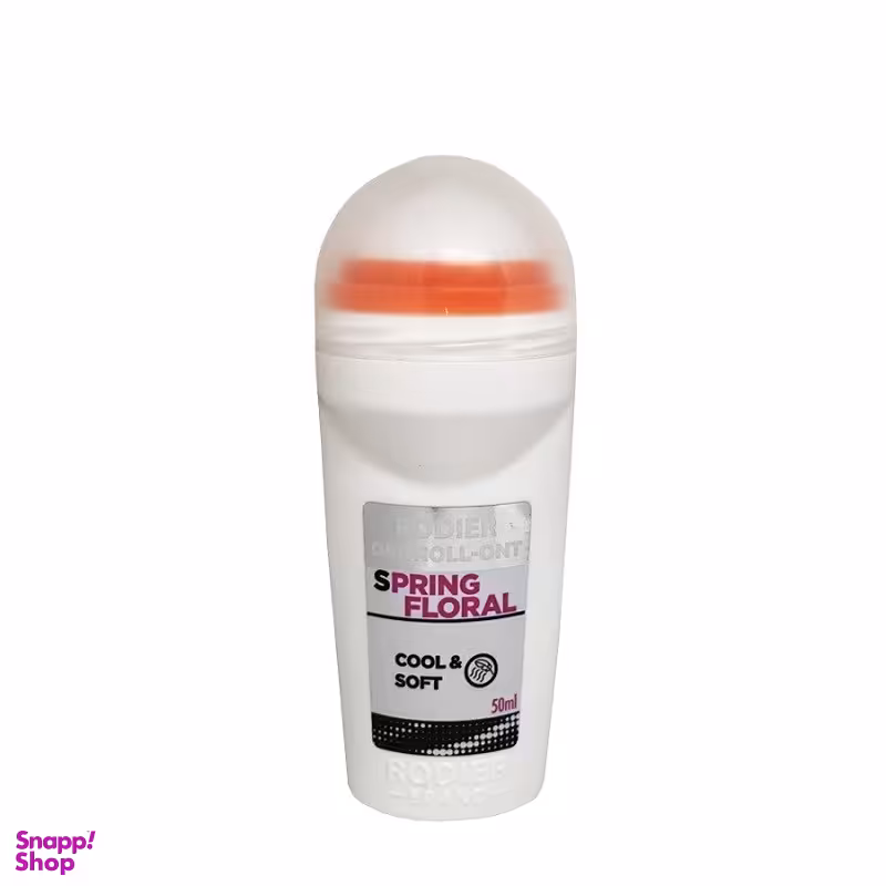 رول ضد تعریق زنانه برند رودیر مدل SPRINGFLORAL حجم 50 میلی‌لیتر