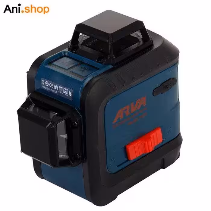 تراز لیزری سه بعدی 360 درجه ( قرمز ) آروا مدل 4676 کد 217