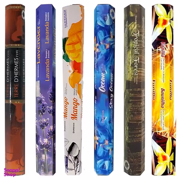 عود دارشان مدل ترکیبی کد Mix647 مجموعه 6 عددی