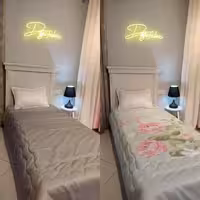 لحاف یک نفره طرح گل ملیح