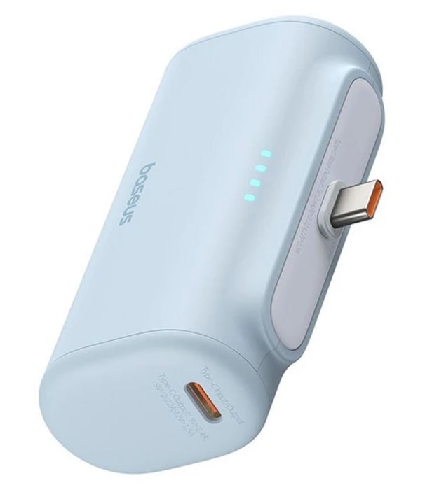 پاوربانک 20W باسئوس مدل Compact Fast Charging Type-C Edition ظرفیت 5000 میلی آمپر ساعت