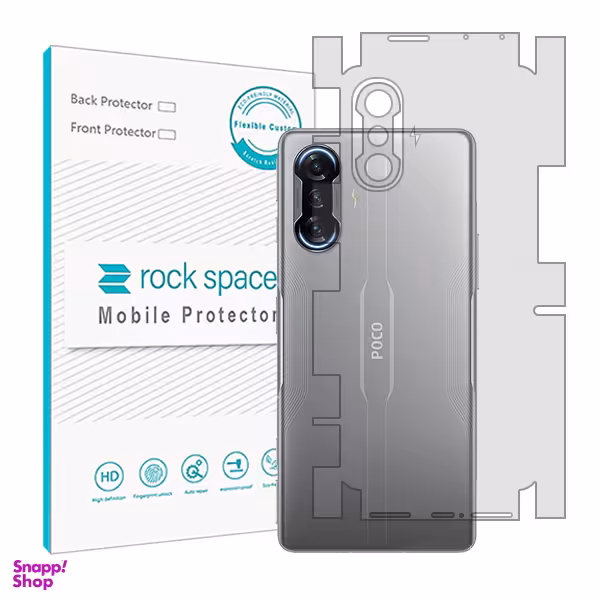 محافظ پشت گوشی شفاف راک اسپیس مدل HyGEL مناسب برای گوشی موبایل شیائومی Poco F3 GT