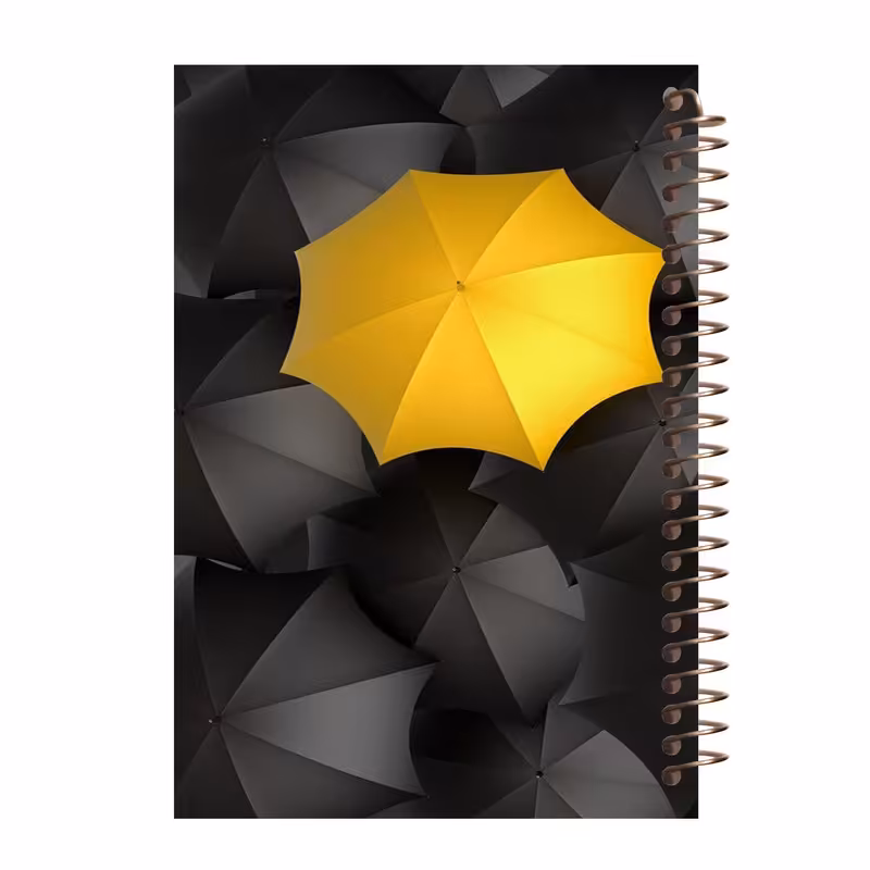 دفتر یادداشت آف تاب شهر طرح چتر کد 4150