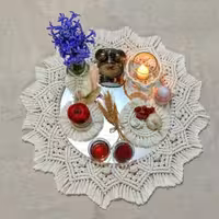 هفت سین مکرومه بافی 