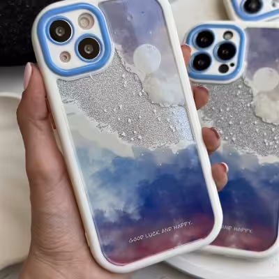 قاب شاین ابر و ماه مناسب گوشی 13 پرومکس