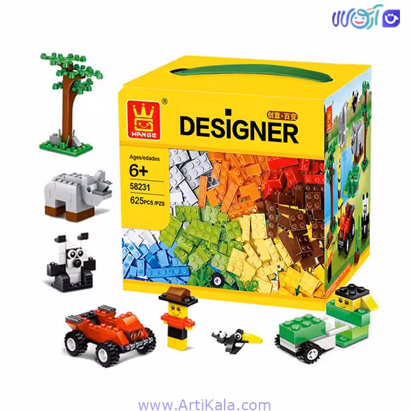 لگو کلاسیک مدل wange 58231