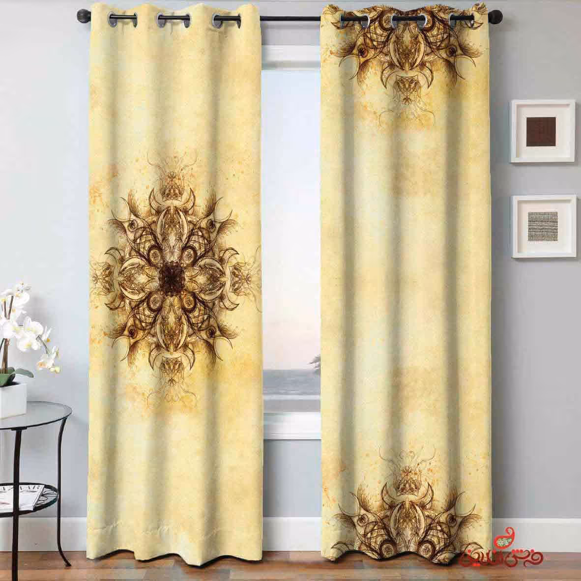 پرده 2عددی سنتی کد 2027