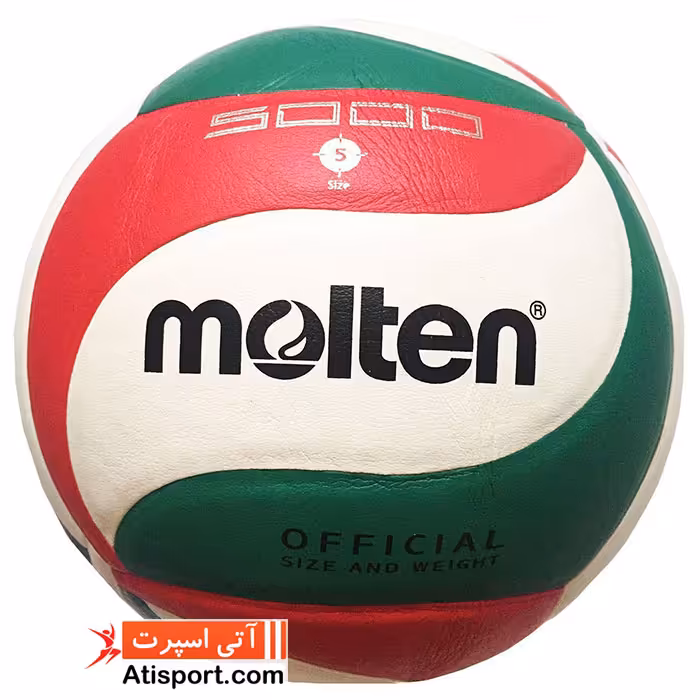 توپ والیبال چرم molten 5000