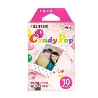 کاغذ دوربین چاپ فوری 10 عددی فوجی فیلم Fujifilm instax mini Candy Pop Instant Film