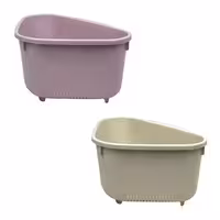 سبد تفاله گیر یاس چاپدار لیمون