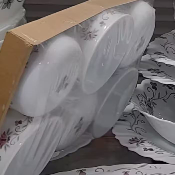 کاسه آرکوپال ترشی خوری  ارسال رایگان  گل بنفش  مناسب ماست و آجیل و انار خوری