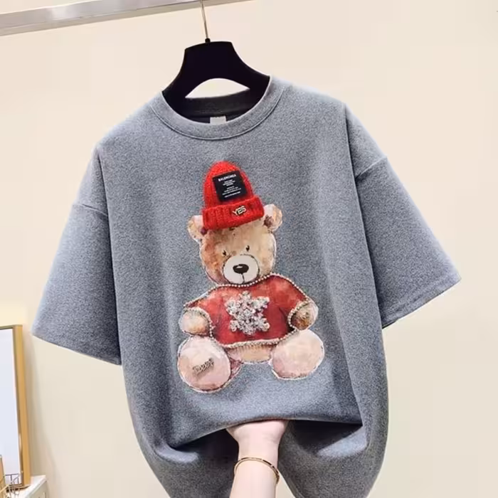 تیشرت برجسته خرسی