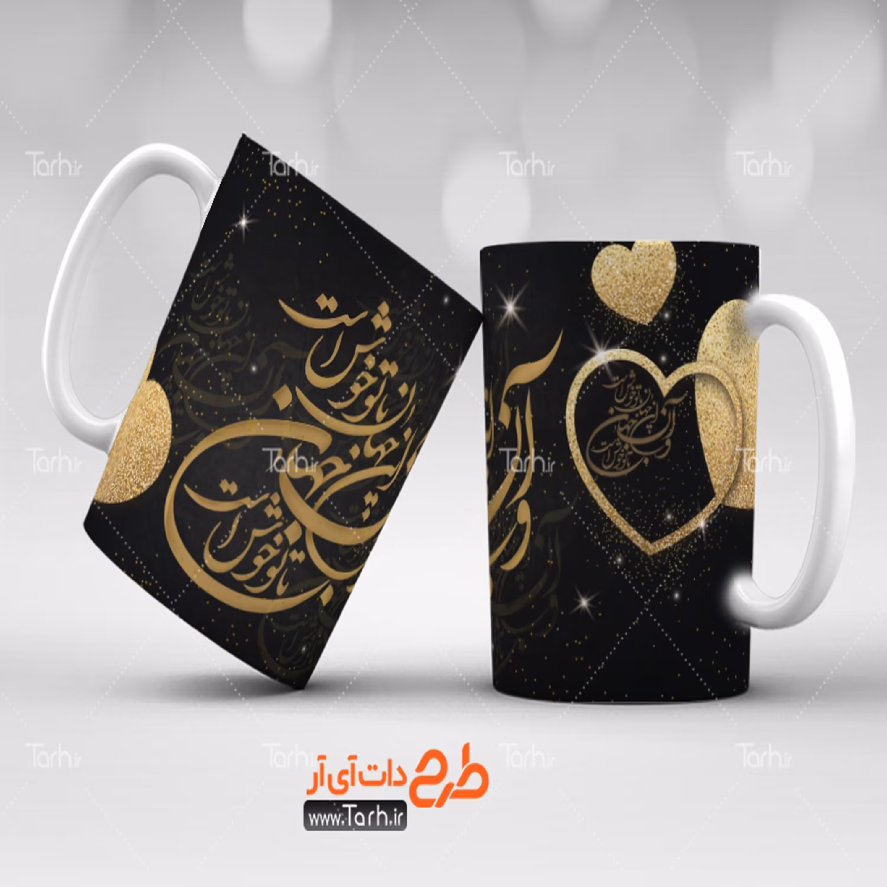 لیوان طرح عاشقانه 7