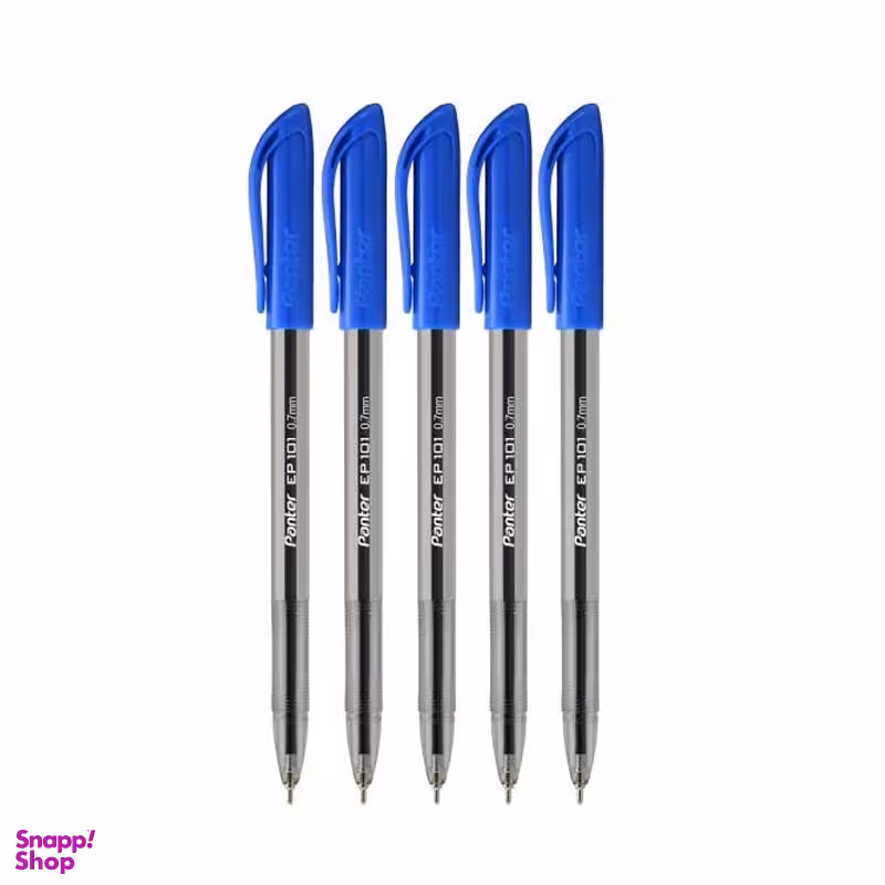 خودکار پنتر مدل EP_101 رنگ آبی بسته 5 عددی