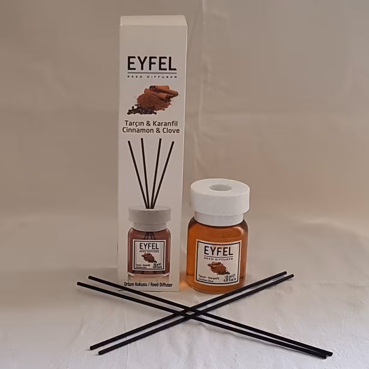 خوشبوکننده هوا ایفل مدل میخک دارچینی حجم 120میلی لیتر