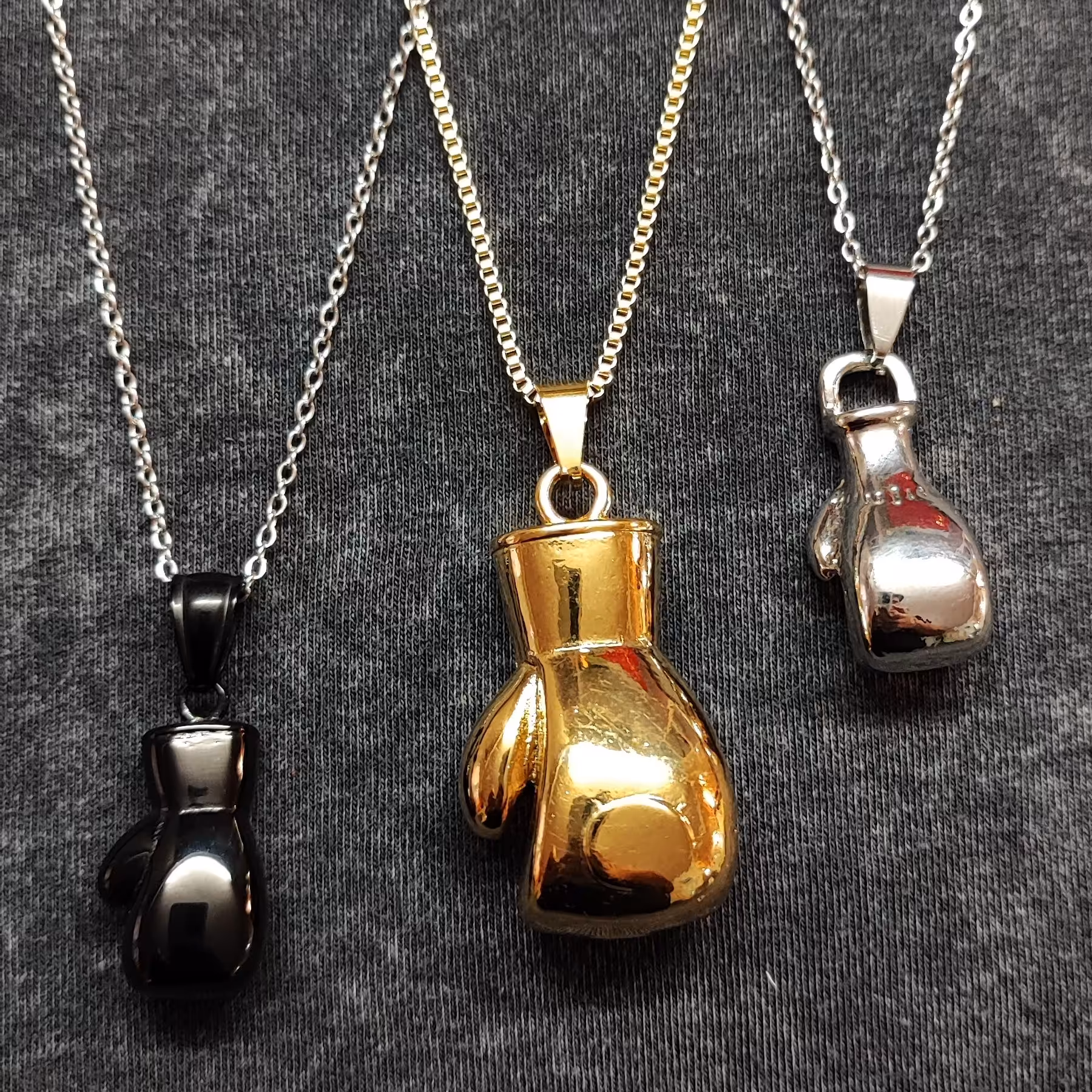 گردنبند دستکش بوکس کد 114