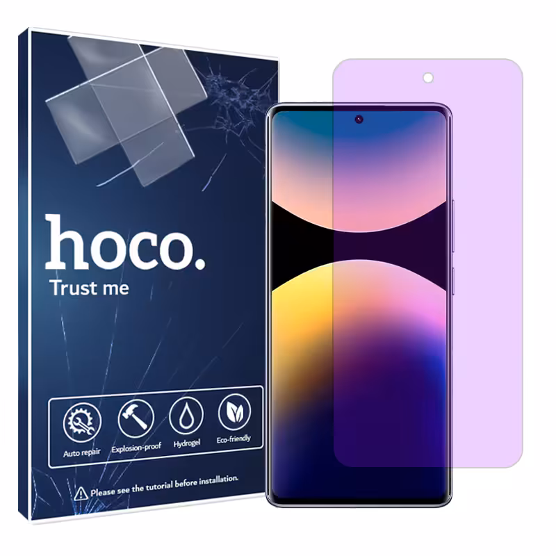 گلس شیائومی Redmi note 14 Pro 5G مدل آنتی پرپل برند هوکو کد S