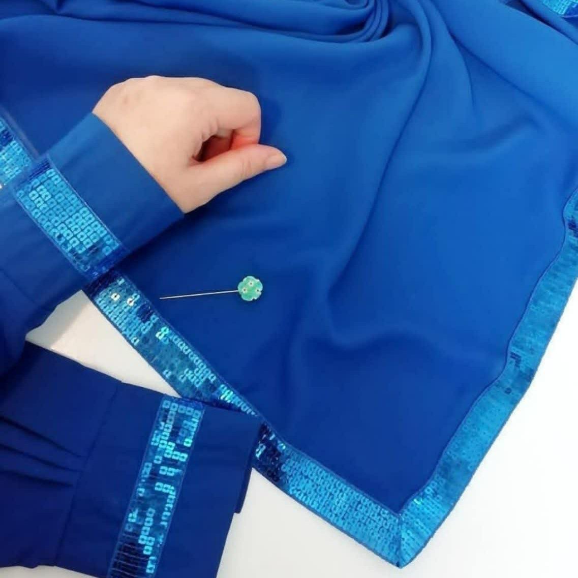 ست روسری و ساق دست مجلسی