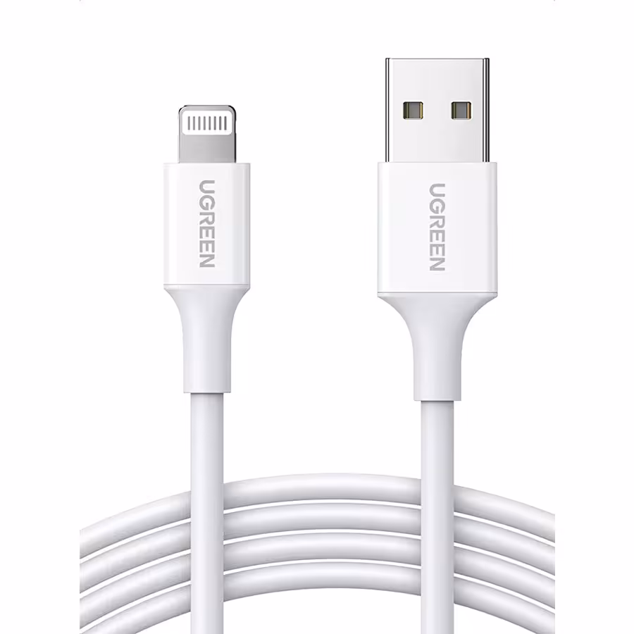 کابل شارژ Lightning یوگرین مدل US155 20730 طول 2 متر
