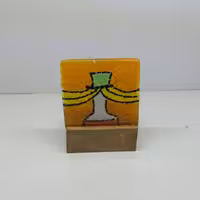 جاشمعی تلفیق چوب و شیشه دستساز 2