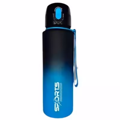 قمقمه و بطری ورزشی 600 میلی لیتری Sports ( آبی )