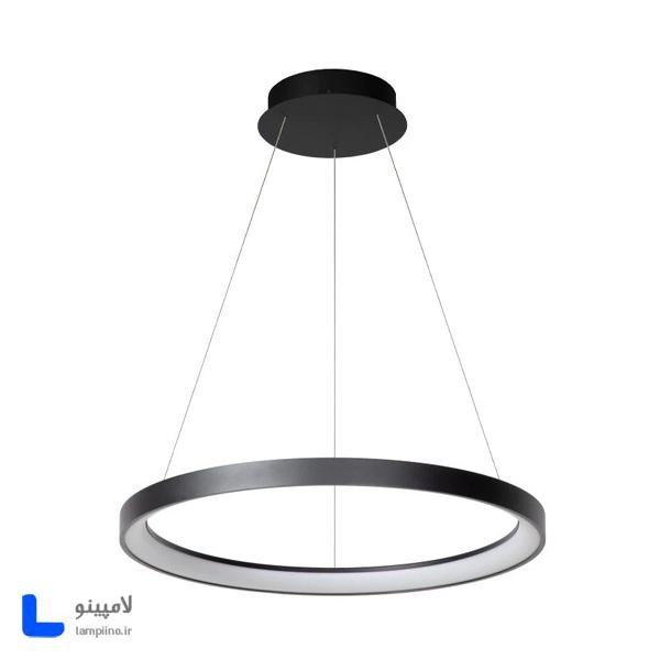 چراغ آویز مدرن SMD قطر 30 دیمریبل 3 حالته دلا گرد
