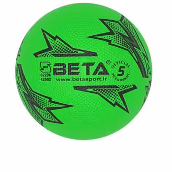 توپ فوتبال لاستیکی مخصوص آسفالت و مقاوم